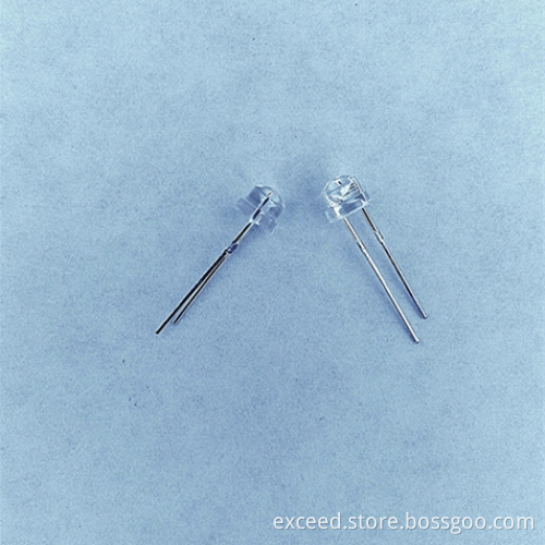 5mm Diode Pure Green Strawhat LED Lamp